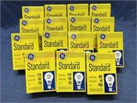 GE Standard 100watt light bulbs (60 bulbs)