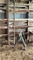 Wood Saw Horses, Wood Extension Ladder