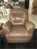 Elran leather recliner .