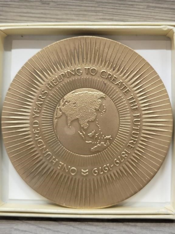 Standard Oil 100 Years by Medallic Art Co. Bronze