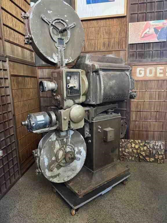 1950s MOVIE PROJECTOR FROM DRIVE IN