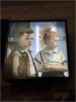 DAVID BROMLEY LIGHT BOX- "TOGETHER"