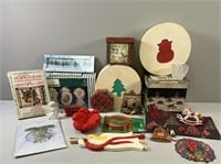 Holiday Boxes;Candle Holders; Ornaments & More