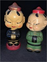 VINTAGE 6 “ ASIAN BOBBLE-HEAD COUPLE