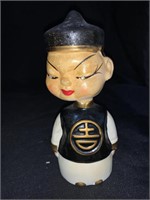 VINTAGE 6.5 “ ASIAN BOBBLE-HEAD