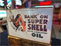 Metal Super Shell Sign