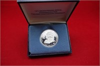 1974 John Adams Bicentennial Sterling Silver Coin