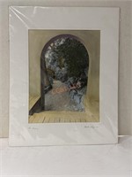Hand colored “The Archway” by Chickie Lenga