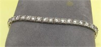 925 Silver CZ Tennis Bracelet