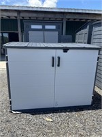 Suncast 6x4 hideaway storage shed - assembled