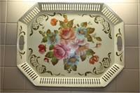 Beautiful Hand Painted Serving Tray