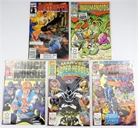 (5) #1 ISSUE COMIC LOT - CHUCK NORRIS,