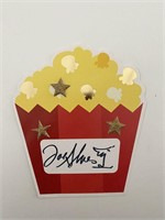 Joe Alves Signed Popcorn Card