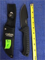 Camillus titanium knife with sheath