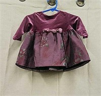 George Purple Dress- Size 0-3Months