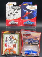 Hot Wheels Disney & Mickie Mouse Diecasts