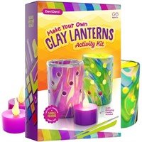 Light-up Clay Lanterns Making Kit Activity for Kid