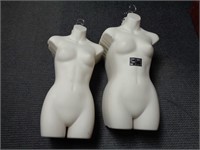 Female Hanging Form Styrene Mannequins