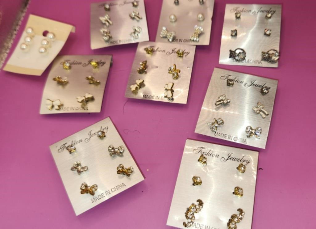 Bulk lot of Stud Earrings