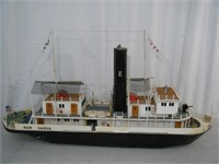 Large 34" great detail Handmade Boat