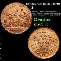 1836 American Institute HT-155 htt Grades Select U