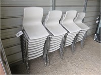 Assorted White Chairs