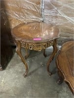 SIDE TABLE W FRENCH PROVINCIAL