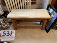 Antique Oak Bench