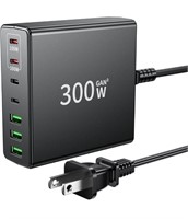 ($88) 300W USB C Fast Charger Block: 7