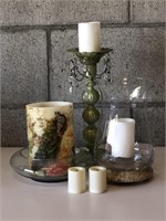 Candle Stands, Hurricanes and Candles