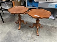 2 Period Style Occasional Tables