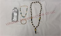 Necklace, Bracelet & Bourbon Street Necklace