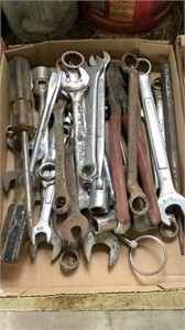 Wrenches, screw drivers