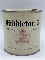 Middleton 5 Smoking Tobacco Tin