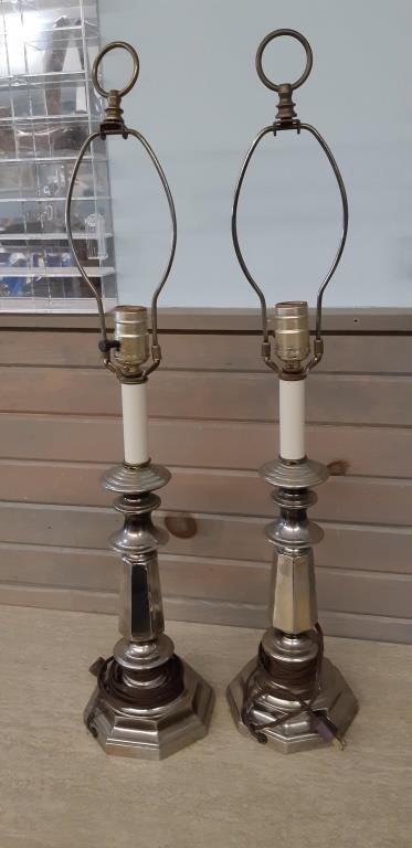 Two working lamps
