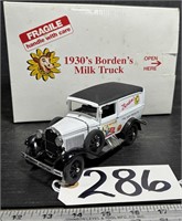 Danbury Mint Die Cast1930s Borden's Milk Truck