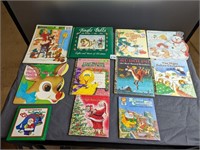 lot of Christmas children books