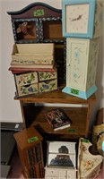 Bookshelf, Decorative Storage Boxes. 2nd Floor