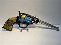 Vintage Tin Toy Cork Pop Gun "it works as intended
