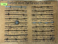 BARBED WIRE DISPLAY