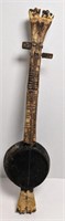 21" African Musical Instrument, body made of wood