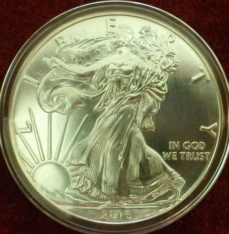 2016 $1 999 Silver Eagle