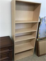 Modern bookshelf. 30 x 12 x 72