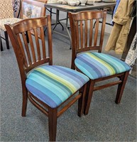 Charlotte Company Stripped Rainbow Chairs