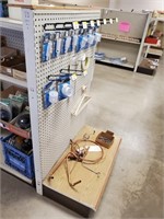 End Cap Rack Approximately 3' wide-- NO ITEMS