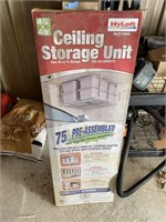 Ceiling storage unit