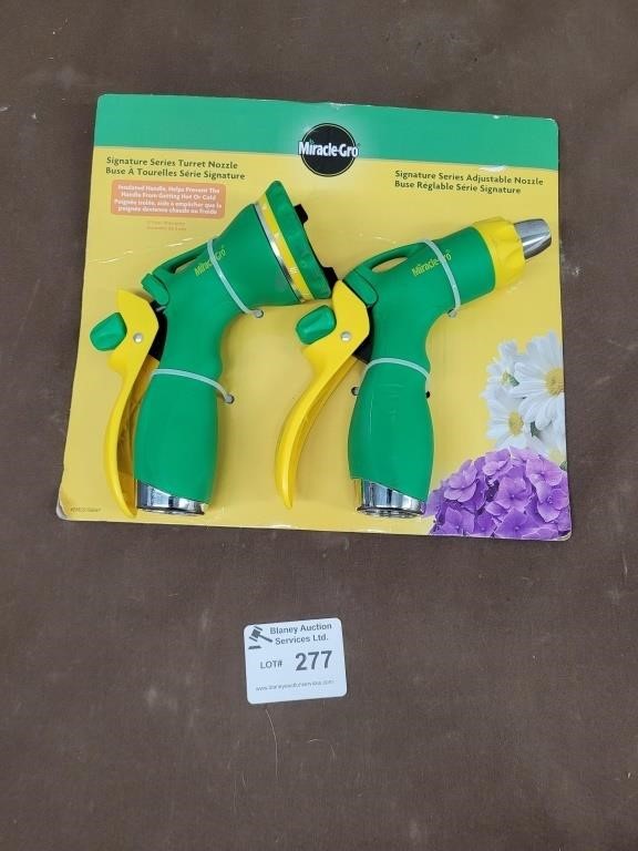 New Mirical Gro garden nozzles set