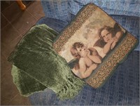 Green Blanket, Angel Pillow