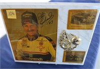 Dale Earnhardt plaque 12" x 15"