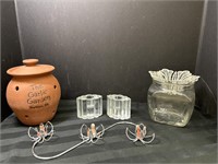 Decorative jar candle holders and more